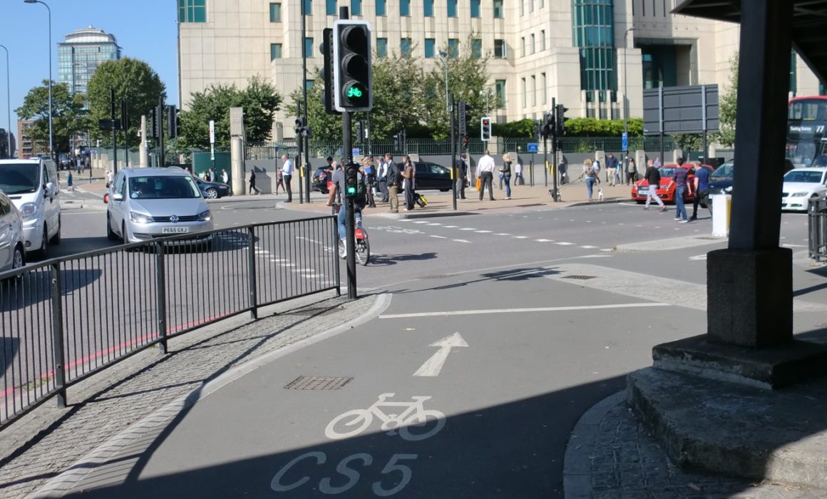 Cycling in city centres