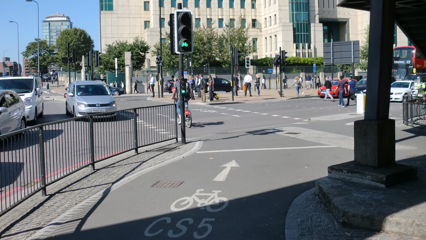 Cycling in city centres